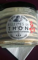 Rillettes de thon baies roses coriandre