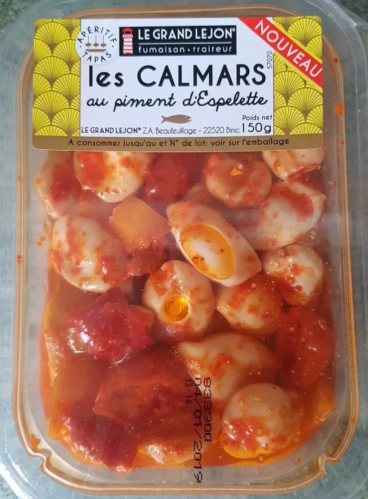 Calmars au piment d'Espelette