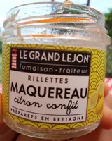 Rillettes maqueron citron confit