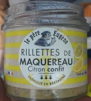 Rillettes de maquereau citron confit