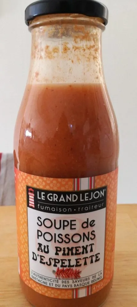 Soupe de poissons au piment d'espelette