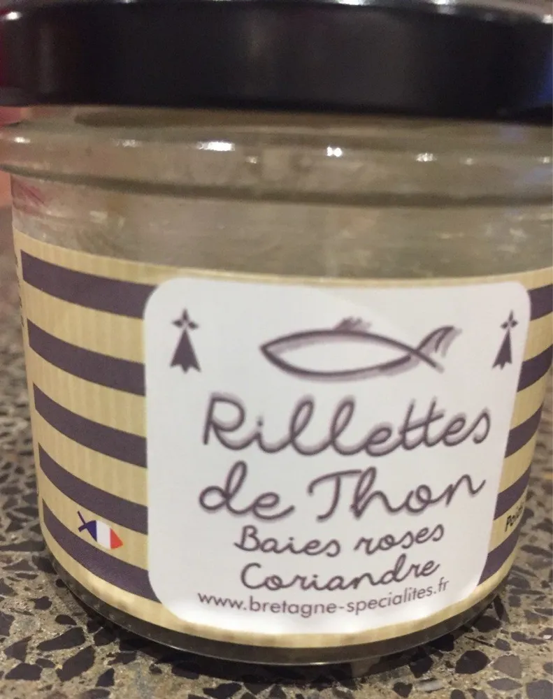 Rillettes de thon Baies roses Coriandre