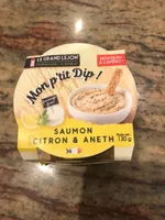 Mon p'tit Dip Saumon, citron & aneth