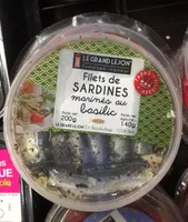 Filet sardine au basilic