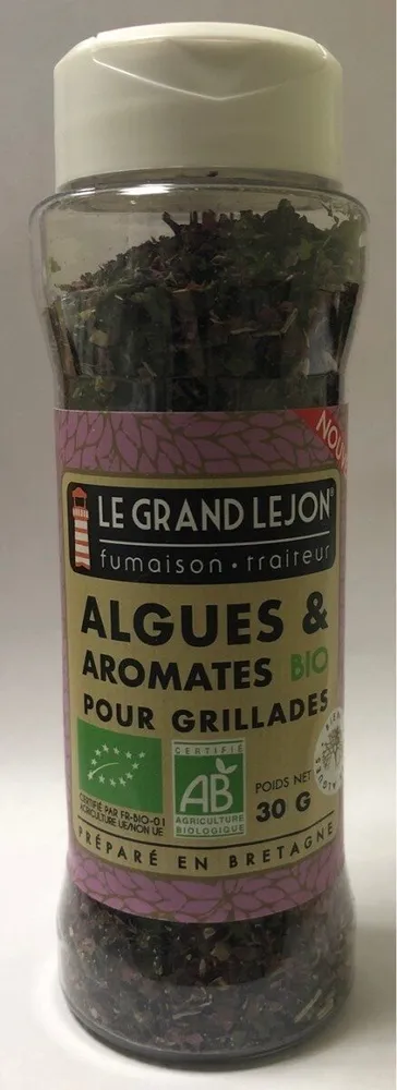 Algues & aromates bio pour grillades