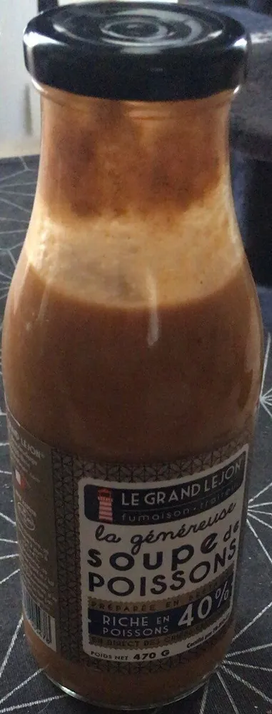 La genereuse soupe de poissons