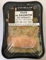 Pavé de saumon riz basmati