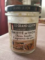 Emietté de thon, olives, basilic & Pignon de pin