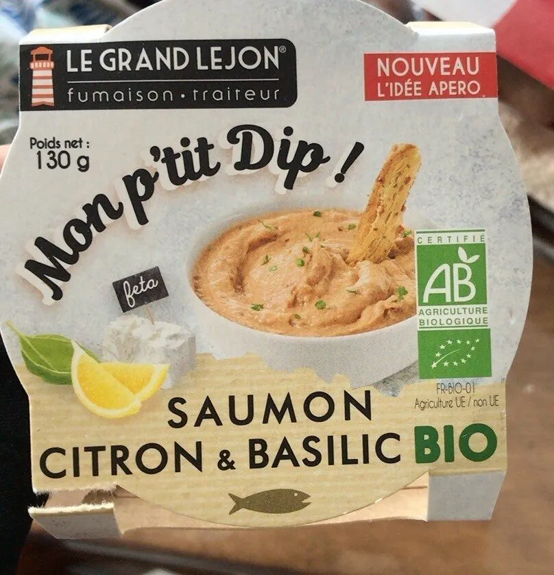 Saumon citron &basilc
