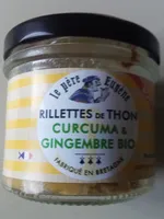 Rillettes de thon cucurma et gingembre