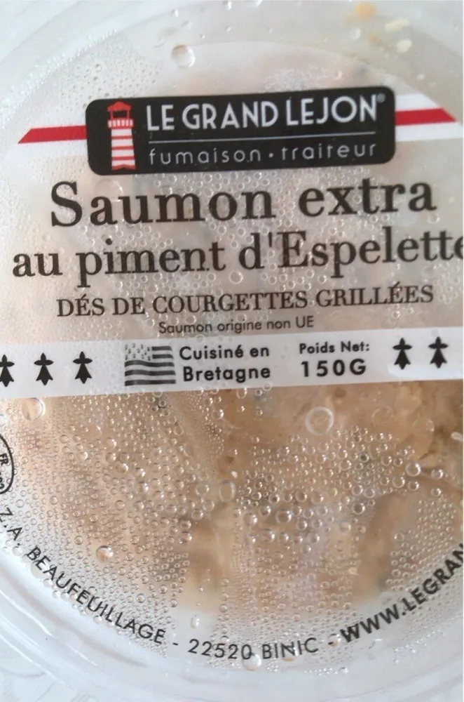 saumon extra au piment d’espelette