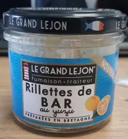 Rillettes de bar au Yuzu