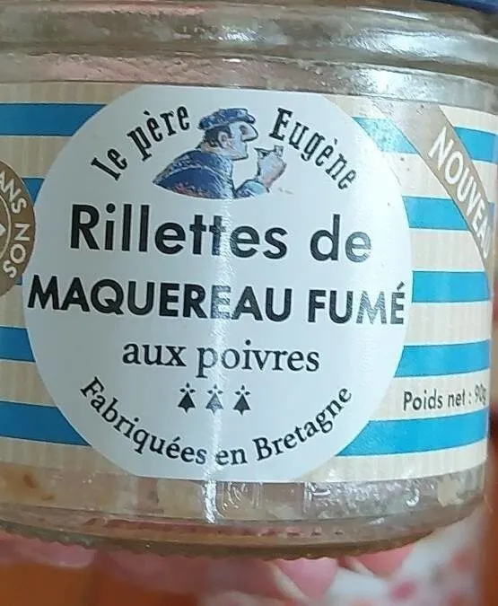 Rillettes de maquereau fumé aux poivre