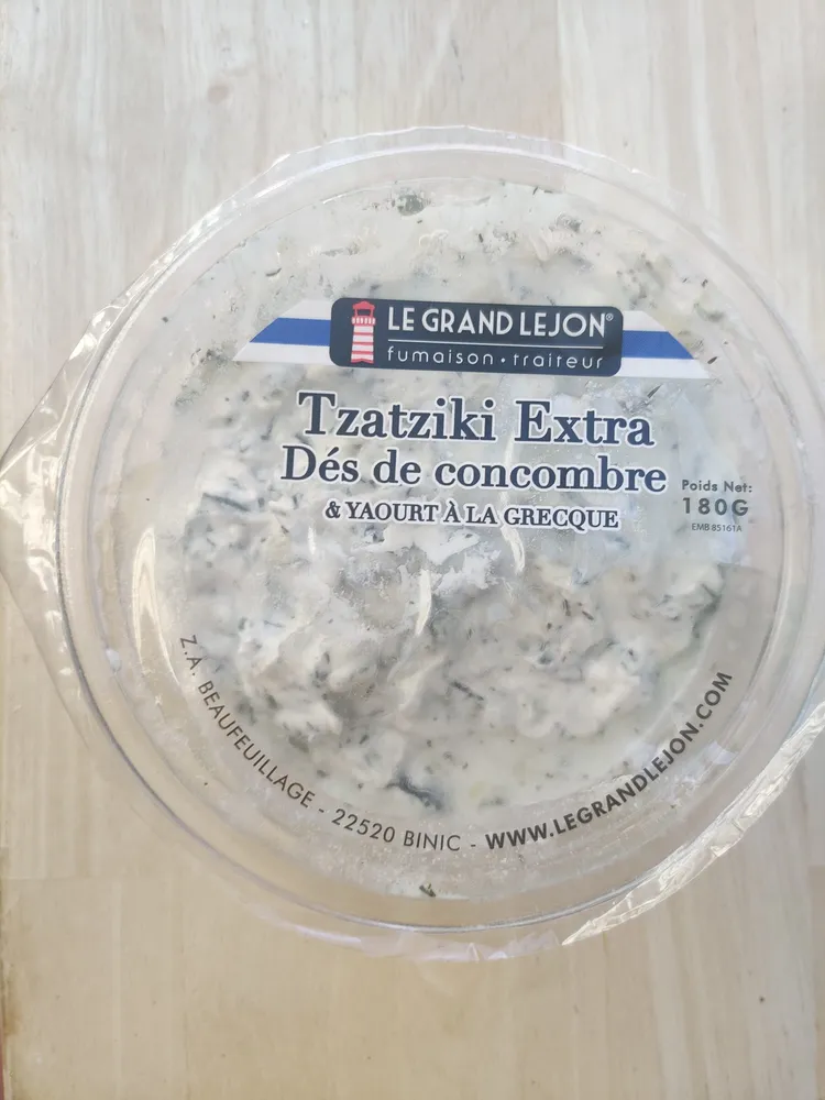 Tzatziki Extra (Dés de concombre et yaourt à la grecque)