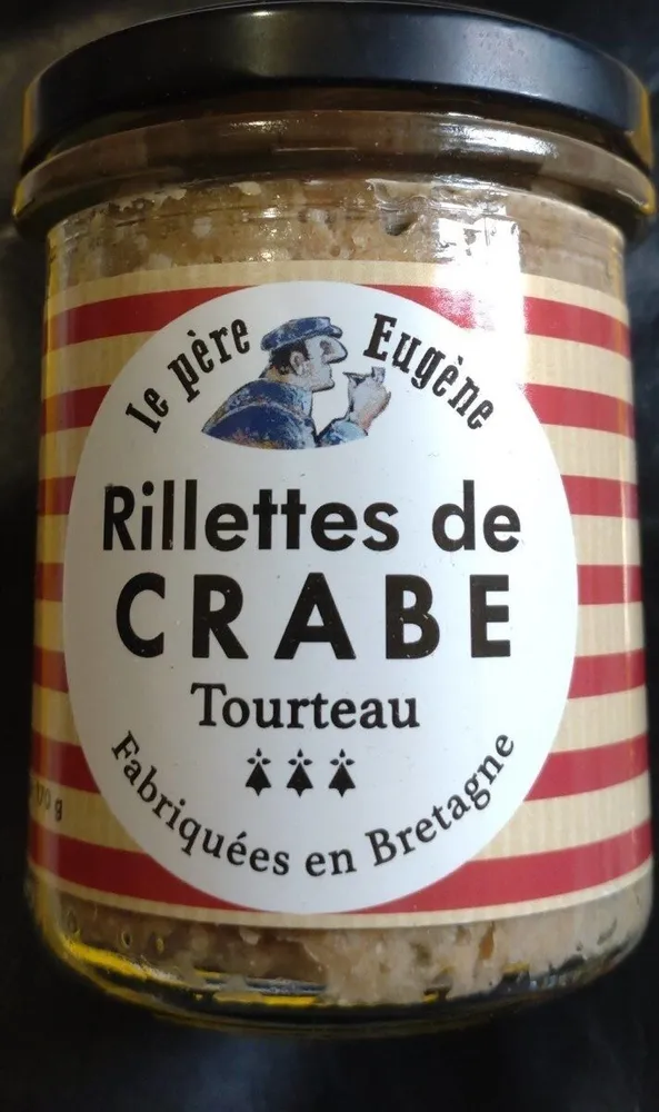Rillettes de crabe tourteau