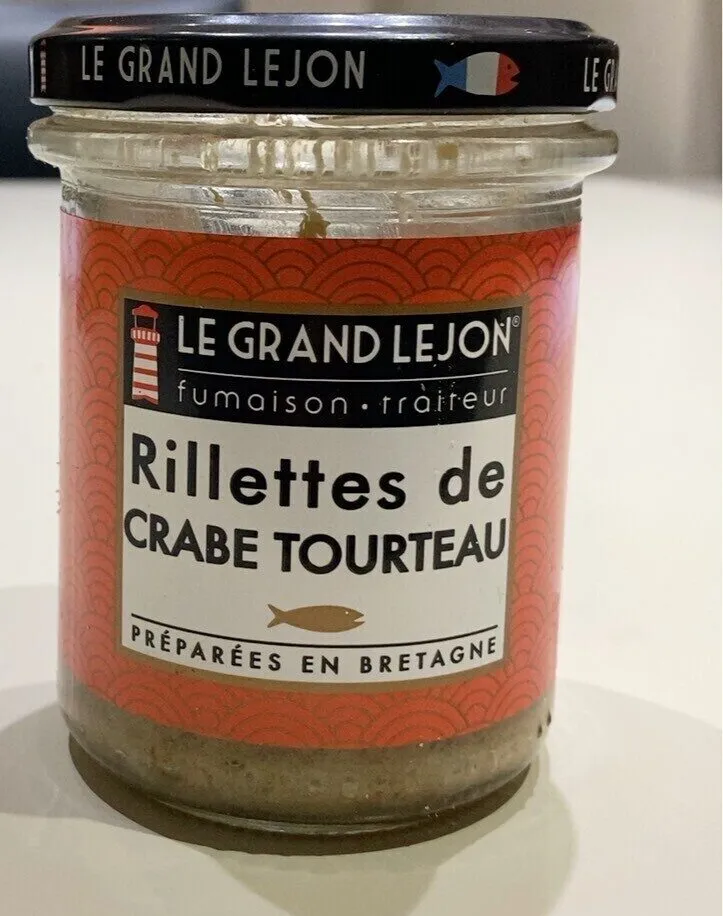 Rillettes de crabe tourteau