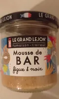 Mousse bar figue et noix
