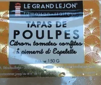 Tapas de poulpes