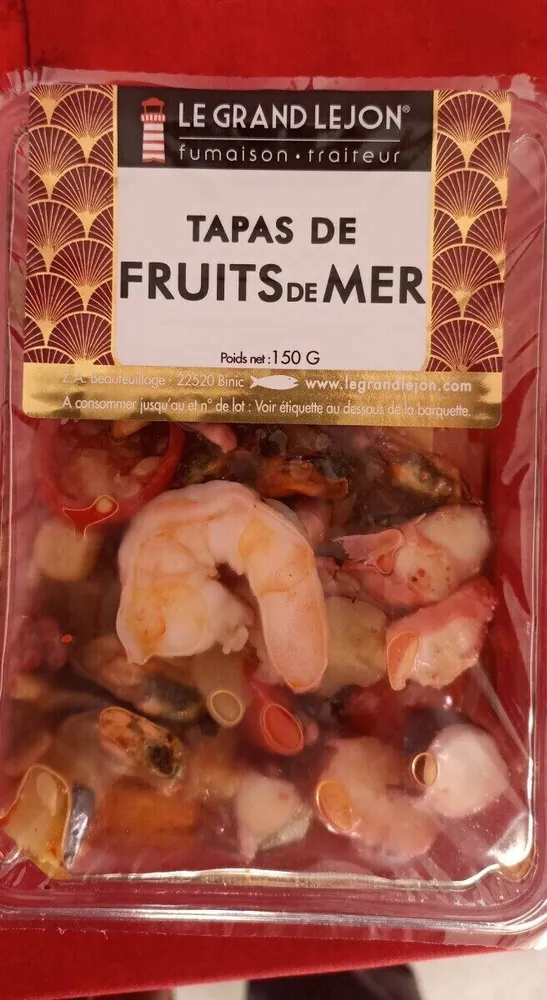Tapas de Fruits de Mer
