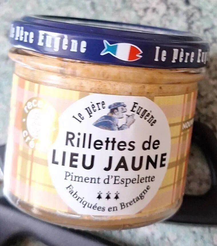 Rillettes de lieu jaune