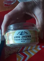 Lieu jaune au piment d'Espelette