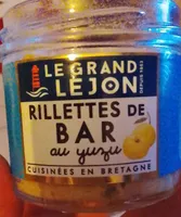 Rillettes de bar au yuzu