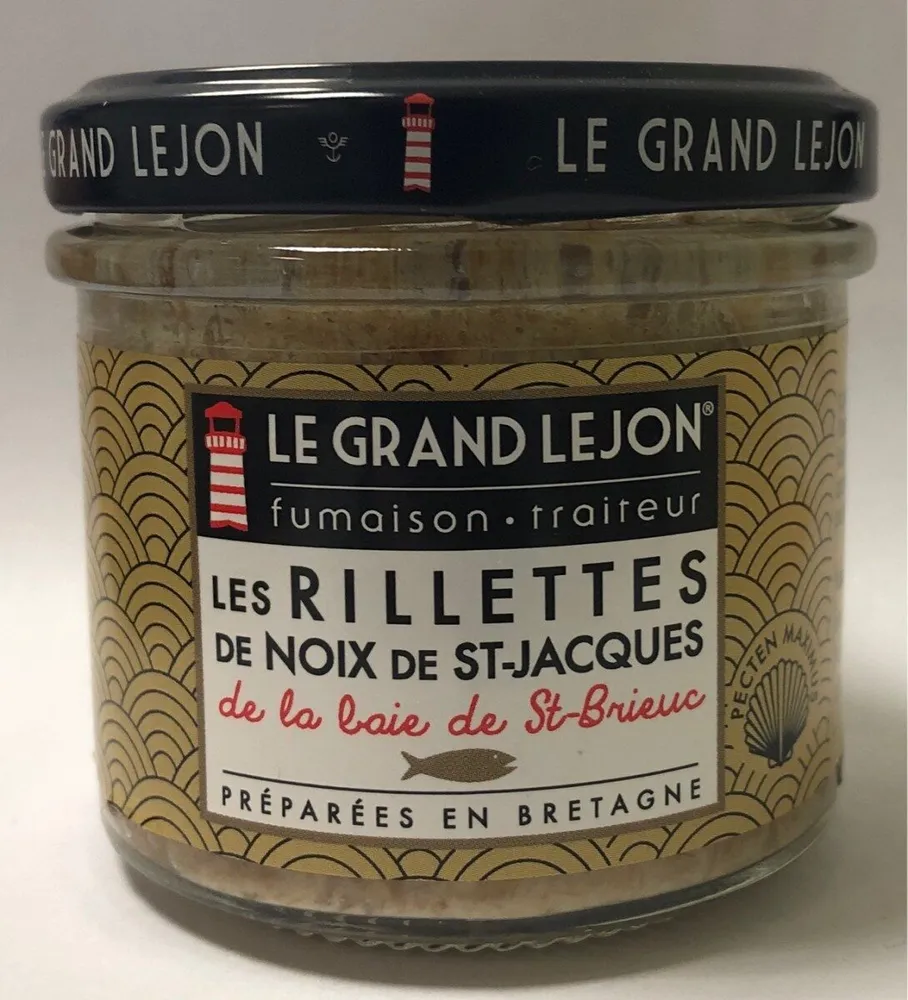 Rillettes de noix de St-Jacques de la baie de St-Brieuc