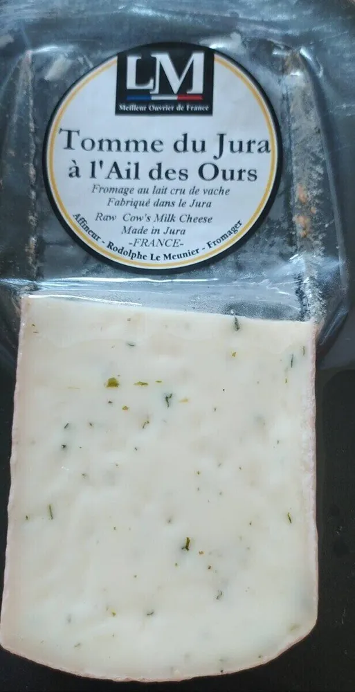 tomme du jura ail des ours