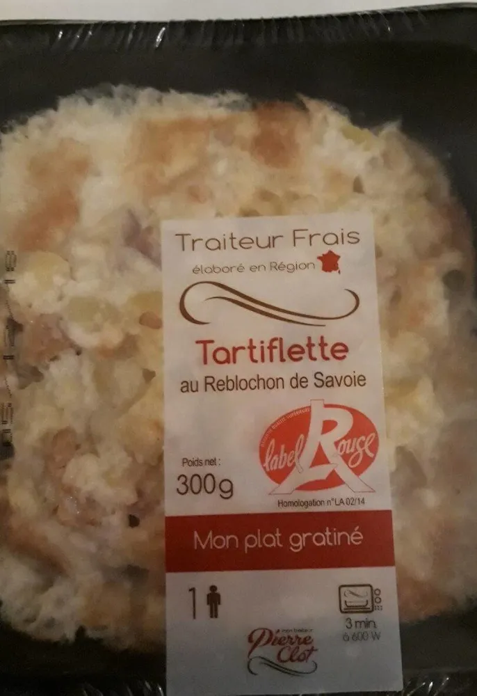 Tartiflette au Reblochon de Savoie