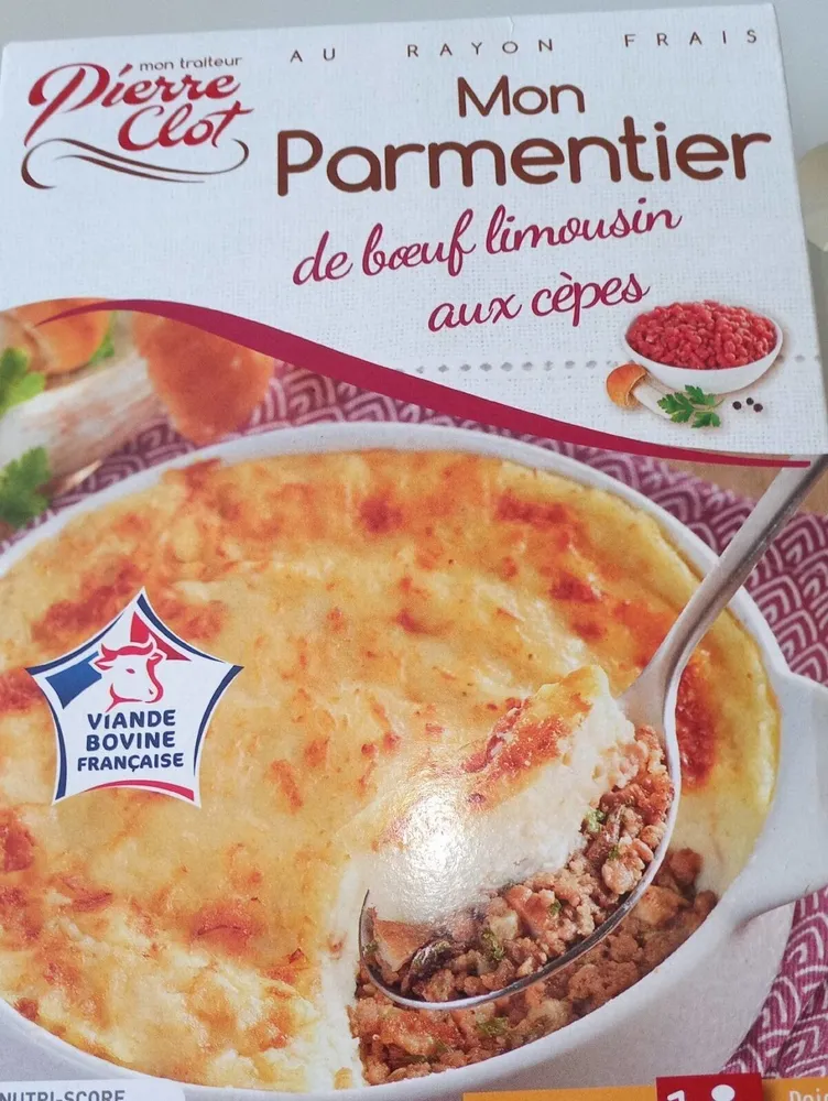 Mon parmentier de bœuf limousin aux cèpes