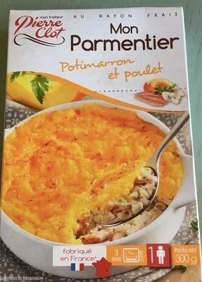 Mon parmentier poulet et Potimarron