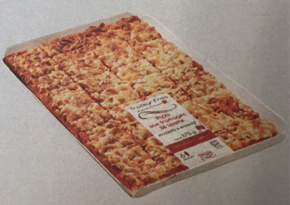 Pizza fromages 36 toasts 575g