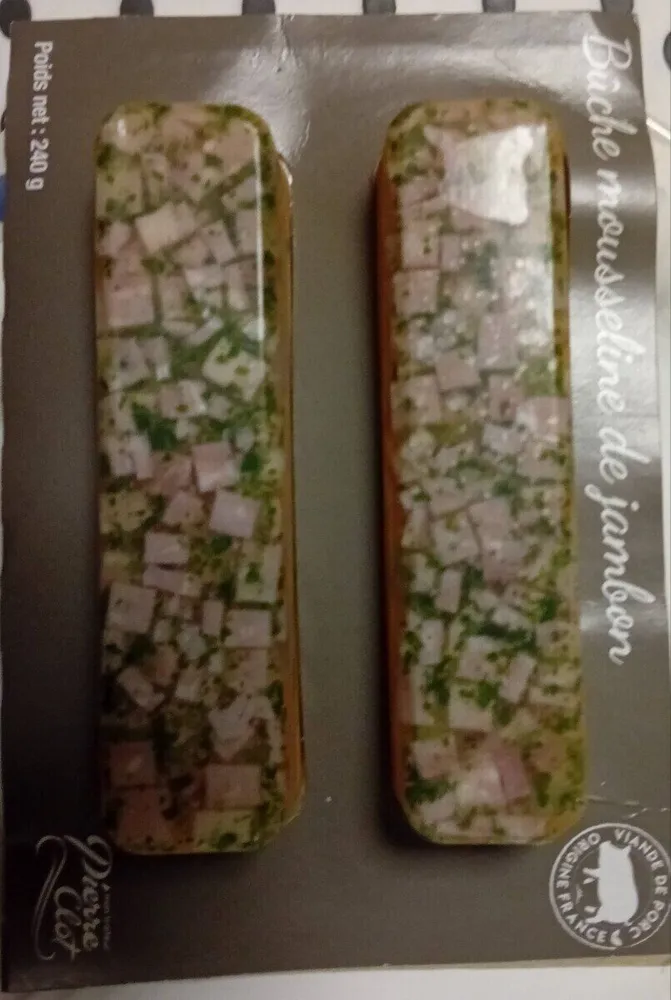 Bûche mousseline de jambon