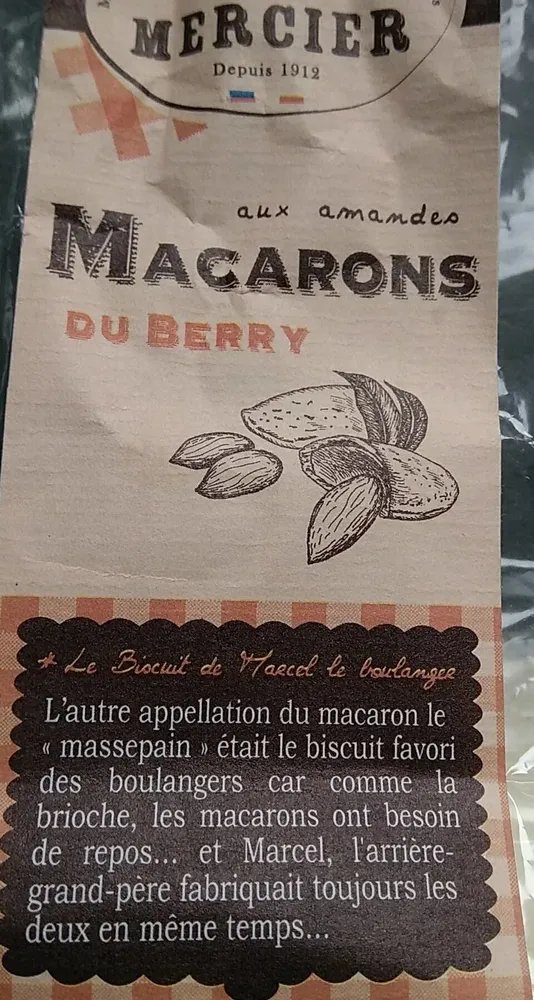 Macarons aux amandes