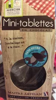 Mini-tablettes en chocolat