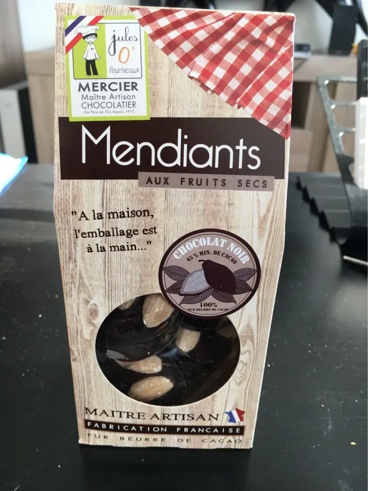 Mendiants aux fruits secs