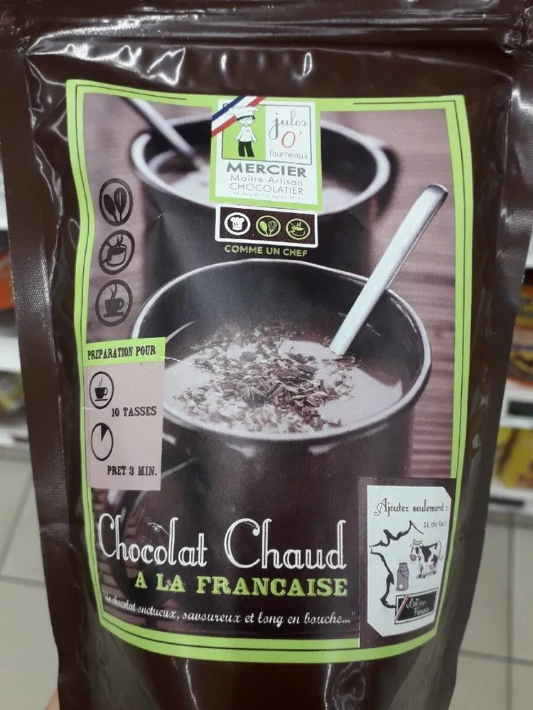 Chocolat chaud à la française