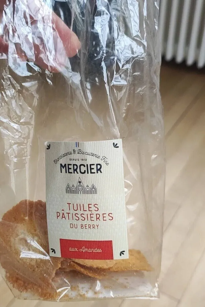 Tuiles pâtissières