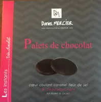Palets de chocolat