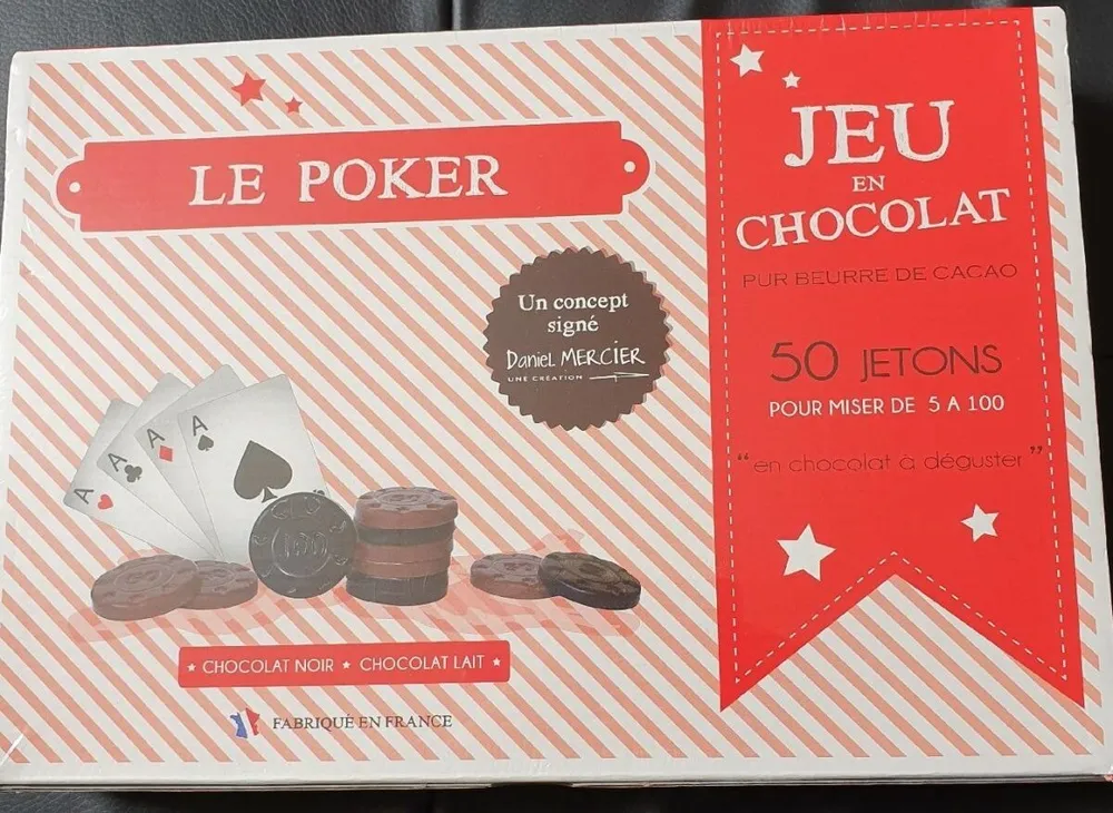 Jeu De Poker En Chocolat