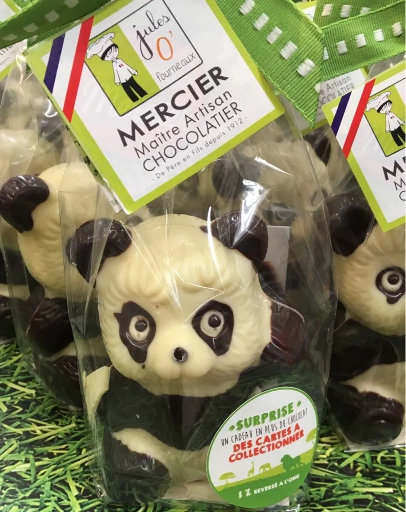 Panda au chocolat