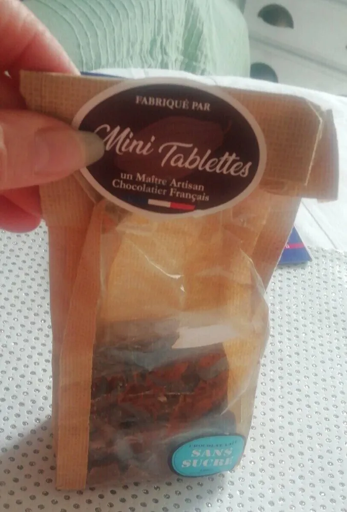 Mini tablette lait sans sucre Lidl