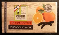 LES ORANGETTES Chocolat Noir