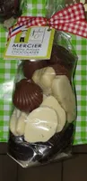 Fruits de mer praliné assortis lait noir blanc