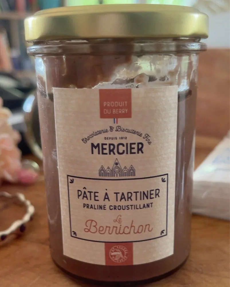 Pate a tartiner praline croustillant