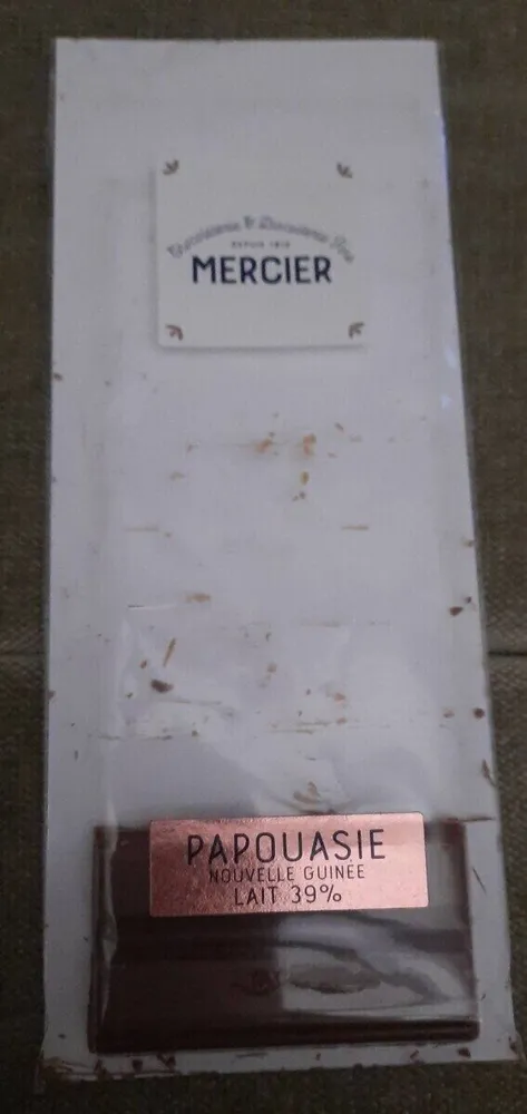 Chocolat Mercier Papouasie lait 39%