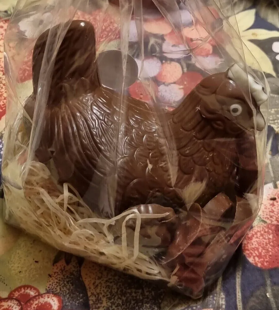 Poule chocolat au lait