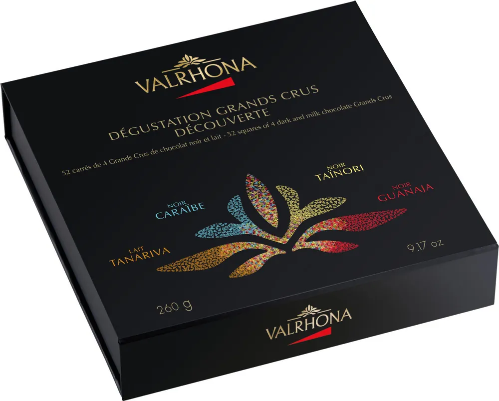 Valrhona - Les Coffret Degustation Grands Crus - Decouverte