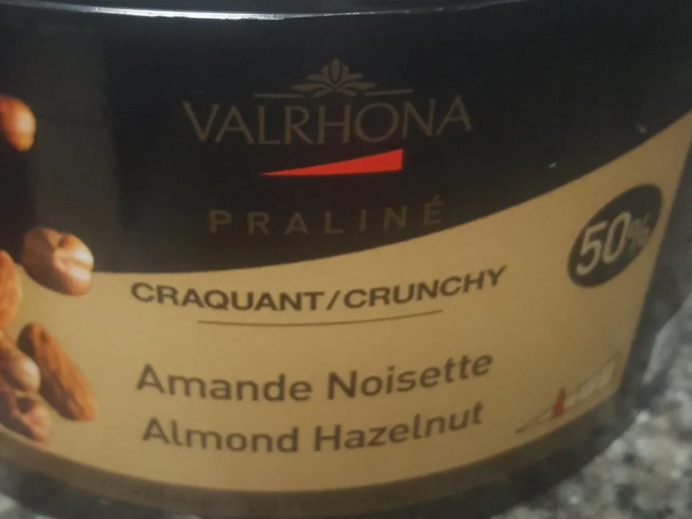Praliné craquant amande noisette