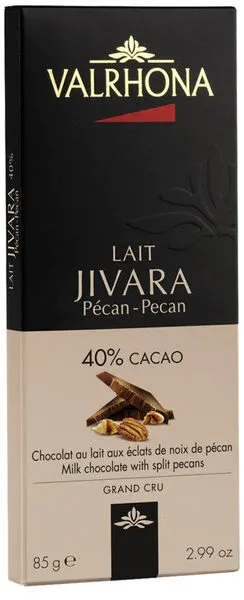 Tablette Chocolat Au Lait Aux éclats De Noix De Pécan
